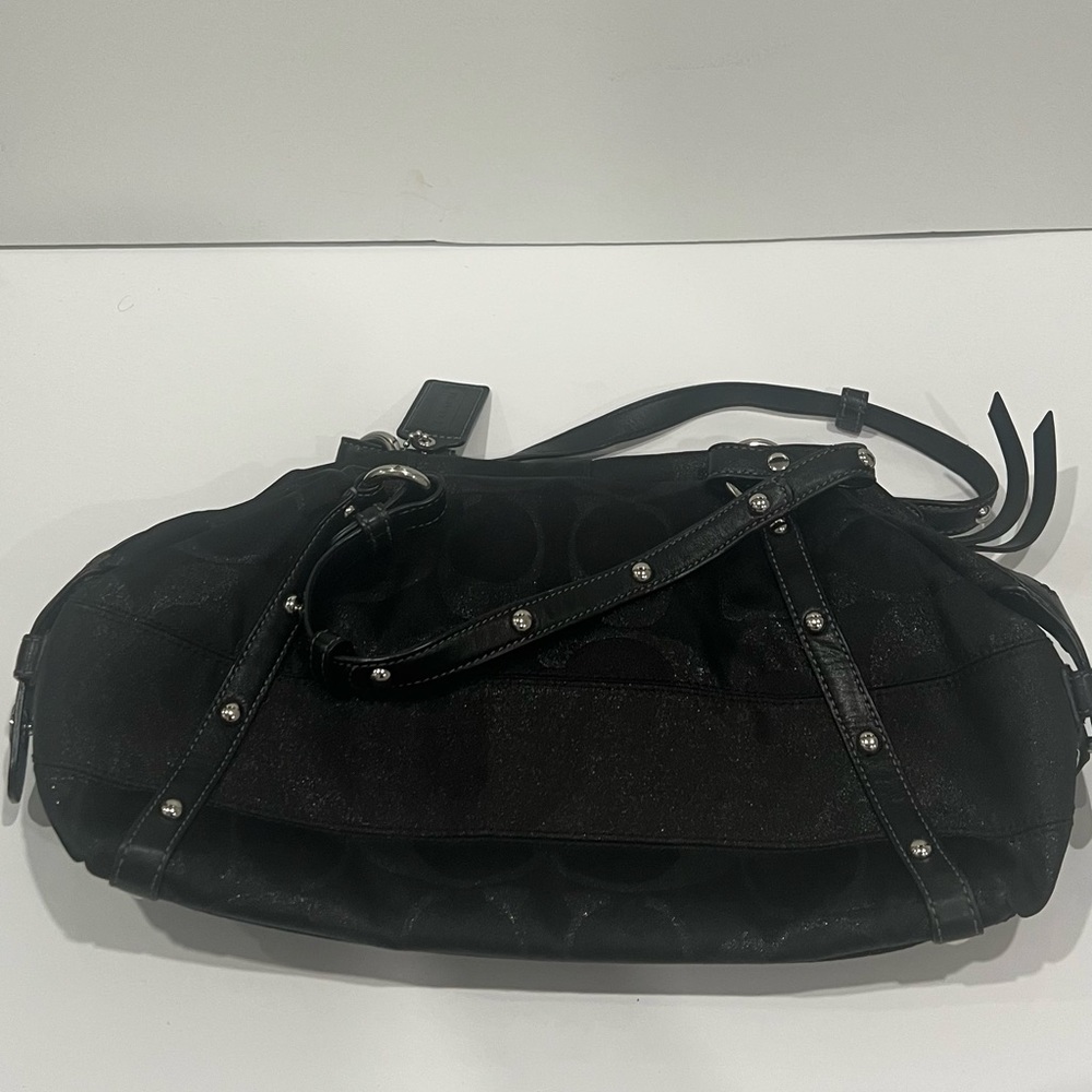 Black coach bag